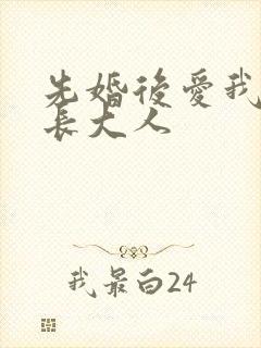先婚后爱我的市长大人