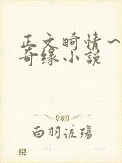 正文畸情～内裤奇缘小说