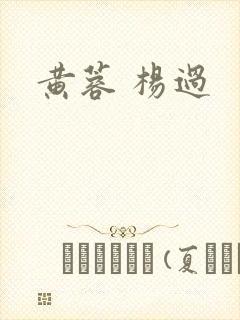 黄蓉 杨过