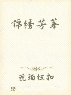 锦绣芳华封面