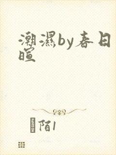 潮湿by春日负暄封面