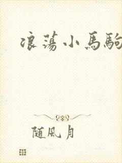 浪荡小马驹封面