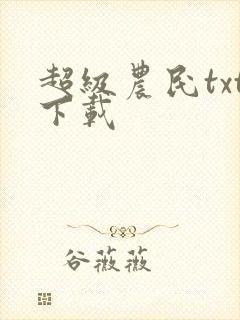 超级农民txt下载封面