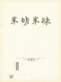 半明半昧