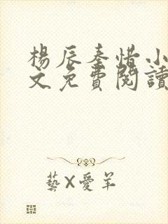 杨辰秦惜小说全文免费阅读完整版
