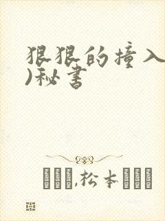 狠狠的撞入(h)秘书