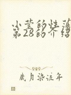 小莹的性荡生活第28的介绍