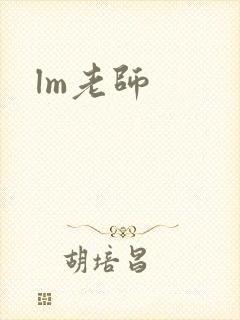 lm老师封面