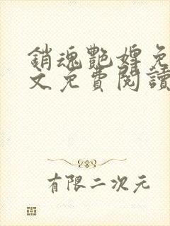 销魂艳婢免费全文免费阅读