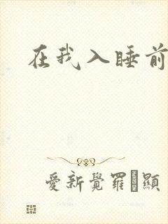 在我入睡前