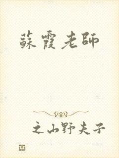 苏霞老师