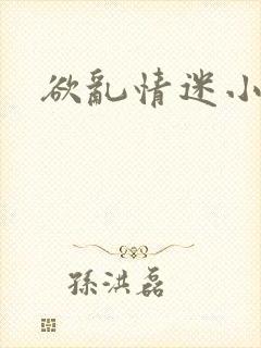欲乱情迷小说