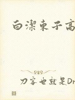白洁东子高义