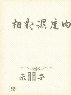 相对湿度肉车封面