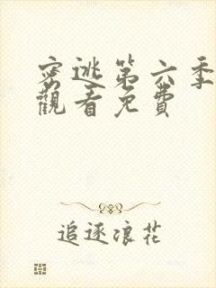 密逃第六季在线观看免费