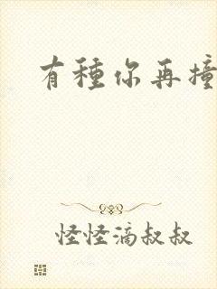 有种你再撞一下