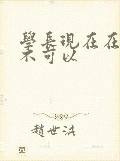 学长现在在上课不可以