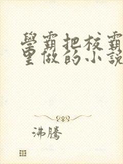 学霸把校霸往死里做的小说