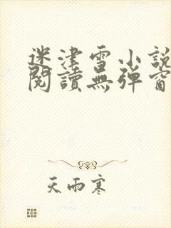 迷津雪小说免费阅读无弹窗封面