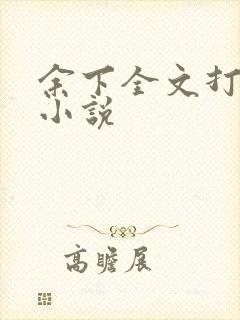 余下全文打不开小说封面