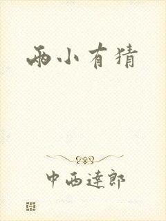 两小有猜
