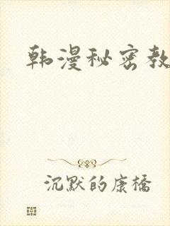 韩漫秘密教学封面
