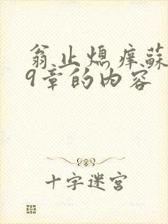 翁止熄痒苏钥第9章的内容封面