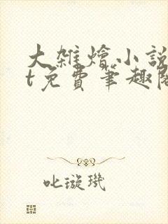 大杂烩小说txt免费笔趣阁封面
