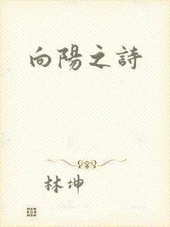 向阳之诗封面