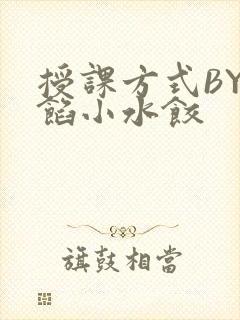 授课方式BY肉馅小水饺