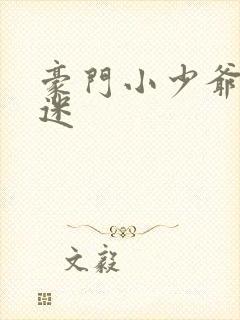 豪门小少爷是财迷