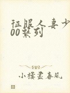 征服人妻少妇500系列封面