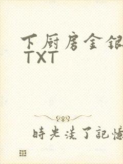 下厨房金银花露 TXT