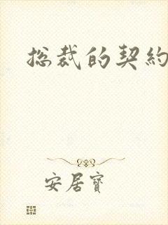 总裁的契约妻