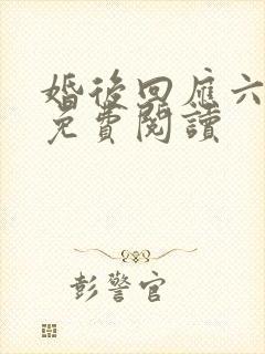 婚后回应六盲星免费阅读