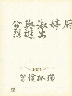 公与淑婷厨房猛烈进出