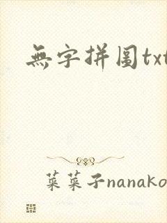 无字拼图txt