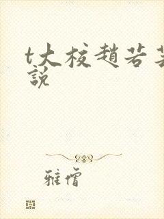 t大校赵若芸小说
