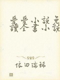 爱爱小说免费阅读全书小说乡村