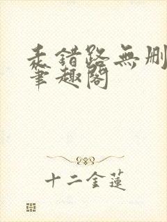 走错路无删减版笔趣阁封面