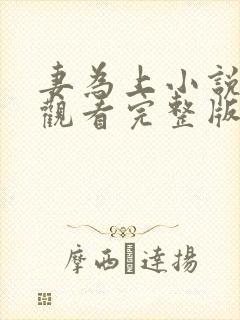 妻为上小说免费观看完整版笔趣阁封面