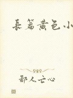 长篇黄色小说