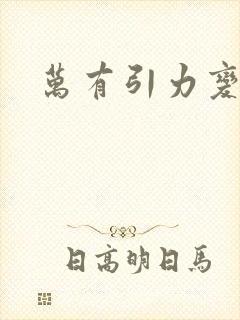 万有引力变奏曲封面