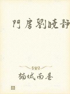 门房刘晓静封面