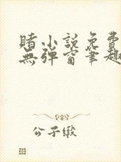 赌小说免费阅读无弹窗笔趣阁