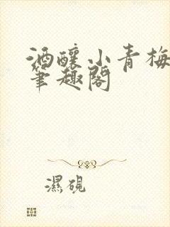 酒酿小青梅po笔趣阁封面