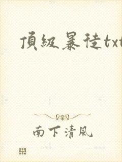 顶级暴徒txt