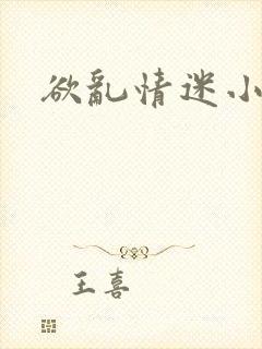 欲乱情迷小说