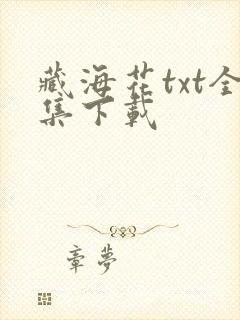 藏海花txt全集下载