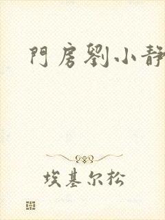 门房刘小静封面